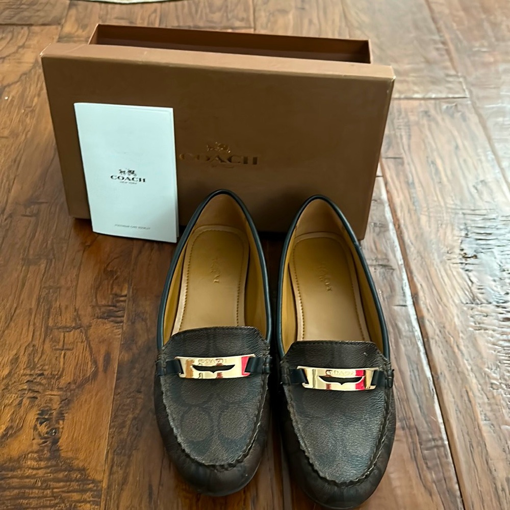 Women’s COACH loafers.